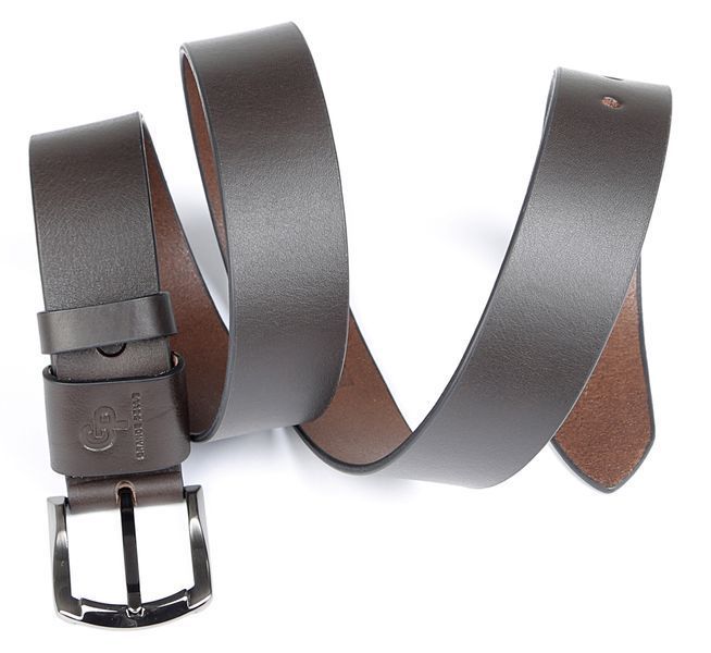 Men's belt GRANDE PELLE 00970 Brown 20335 фото