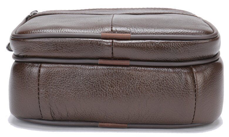 Men's messenger with one compartment 20246 Vintage Brown 20246 фото
