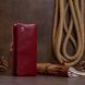 Вертикальный кошелек на кнопке женский ST Leather 19204 Бордовый 19204 фото 8