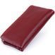Вертикальный кошелек на кнопке женский ST Leather 19204 Бордовый 19204 фото 2