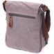 Practical vertical men's textile bag 21266 Vintage Gray 21266 фото 2