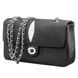 Women's bag STINGRAY LEATHER 18501 made of genuine stingray leather Black 18501 фото 1