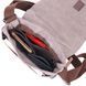 Practical vertical men's textile bag 21266 Vintage Gray 21266 фото 4