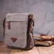 Practical vertical men's textile bag 21266 Vintage Gray 21266 фото 6