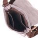 Practical vertical men's textile bag 21266 Vintage Gray 21266 фото 3