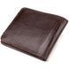 Elegant bifold wallet for men made of genuine textured leather CANPELLINI 21576 Brown 21576 фото 2