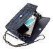 Clutch bag CROCODILE LEATHER 18248 made of genuine crocodile leather Blue 18248 фото 3