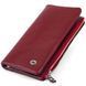 Вертикальный кошелек на кнопке женский ST Leather 19204 Бордовый 19204 фото 1