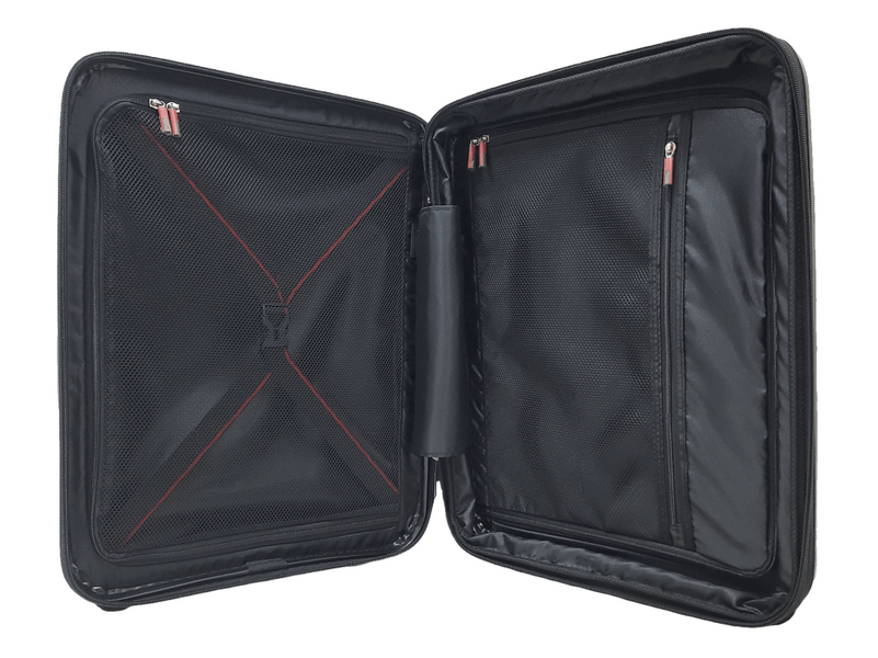 Suitcase with laptop compartment Airtex 242/22 Small S Black 242/22/54/51 фото