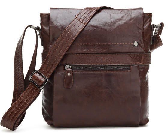 Stylish men's bag made of genuine leather 14119 11065 фото