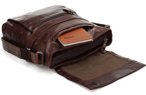 Stylish men's bag made of genuine leather 14119 11065 фото