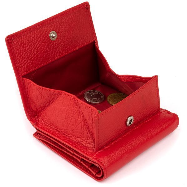 Компактный кошелек женский ST Leather 19259 Красный 19259 фото