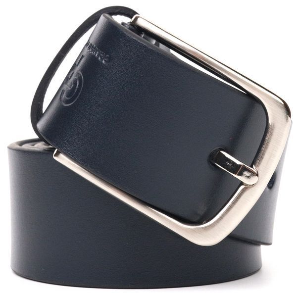 Excellent belt for men made of genuine leather Grande Pelle 21469 Blue 21469 фото