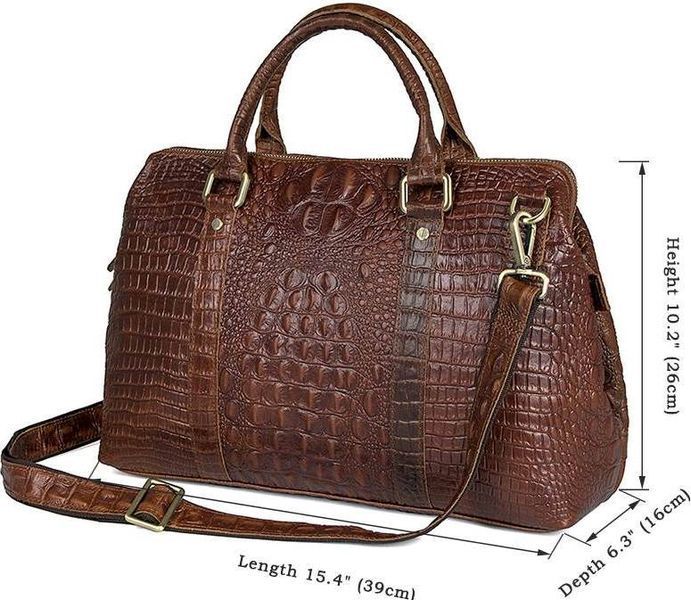 Сумка мужская Vintage 14557 из натуральной кожи Коричневая 14557 фото