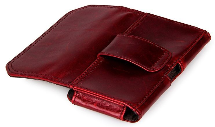 Чехол для смартфона Vintage 14299 кожаный Бордовый 20180 фото