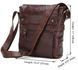 Stylish men's bag made of genuine leather 14119 11065 фото 2