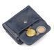 Кошелек ST Leather 18322 (ST440) небольшой кожаный Синий 18322 фото 5