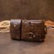 Banana belt under reptile skin unisex Vintage 20401 Brown 20401 фото 5