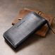 Leather women's wallet with zipper GRANDE PELLE 11562 Black 11562 фото 8