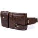 Banana belt under reptile skin unisex Vintage 20401 Brown 20401 фото 1