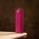 Leather tube key holder with buttons Grande Pelle 11349 Fuchsia 11349 фото 6