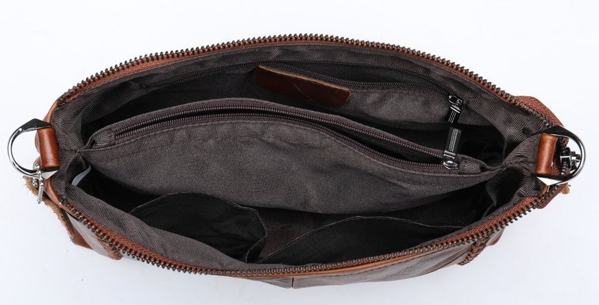 Women's leather bag with one compartment Vintage 20052 Brown 20052 фото