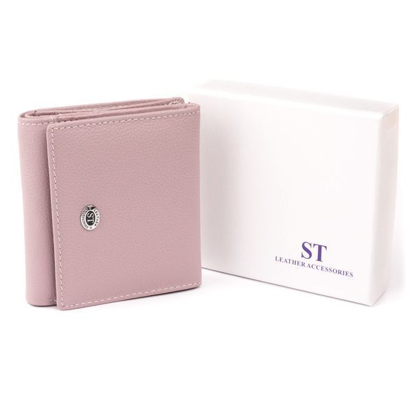 Compact women's wallet ST Leather 19260 Lilac 19260 фото