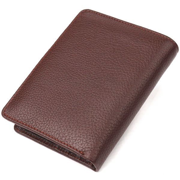 Women's vertical wallet made of genuine leather CANPELLINI 21679 Brown 21679 фото