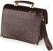 Purse SHVIGEL 00368 made of genuine leather Brown 00368 фото 3