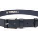 The perfect belt for men made of genuine leather Grande Pelle 21470 Blue 21470 фото 3