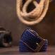 Textile men's belt classic Vintage 20524 Blue 20524 фото 6