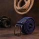 Textile men's belt classic Vintage 20524 Blue 20524 фото 5