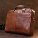 Leather men's laptop bag Vintage 20470 Brown 20470 фото 7