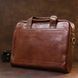 Leather men's laptop bag Vintage 20470 Brown 20470 фото 6