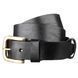 Men's belt SHVIGEL 15271 leather Black 15271 фото 1