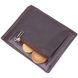 Reliable men's clip made of genuine leather KARYA 21417 Brown 21417 фото 6