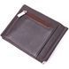 Reliable men's clip made of genuine leather KARYA 21417 Brown 21417 фото 2