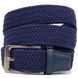 Textile men's belt classic Vintage 20524 Blue 20524 фото 1