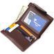 Women's vertical wallet made of genuine leather CANPELLINI 21679 Brown 21679 фото 4