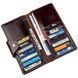 Men's vertical wallet with buttons SHVIGEL 16175 Brown 16175 фото 4