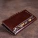 Men's vertical wallet with buttons SHVIGEL 16175 Brown 16175 фото 9