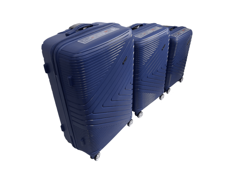 Suitcase Airtex 281 Blue Suitcase set 281/53/68 фото