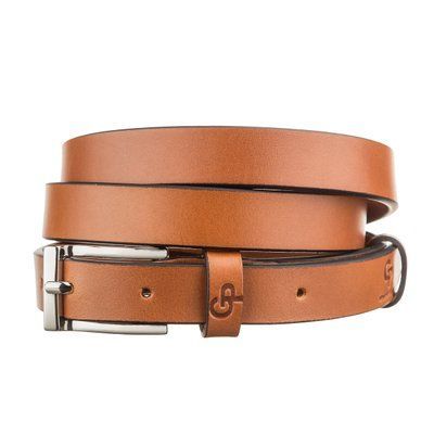 Women's belt Grande Pelle 11134 leather Brown 11134 фото