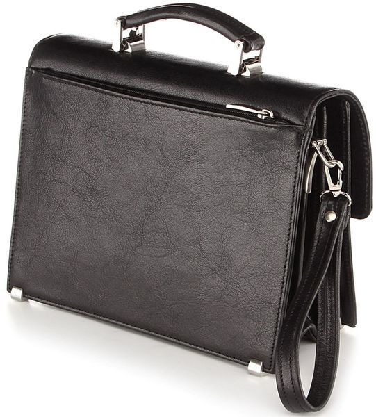 Purse SHVIGEL 00369 made of genuine leather Black 00369 фото