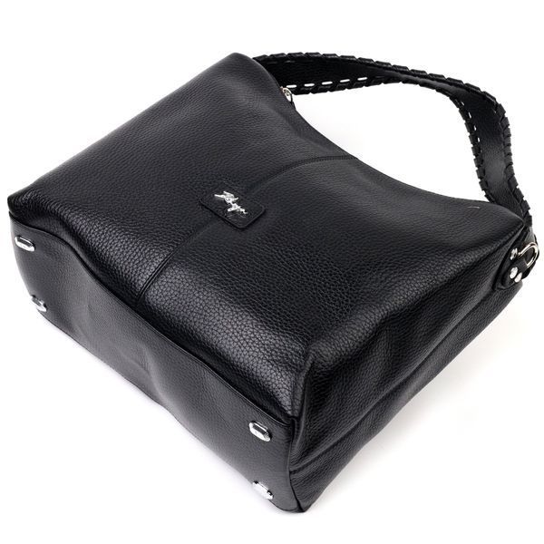 Large leather women's bag KARYA 20862 Black 20862 фото