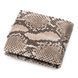 Гаманець SNAKE LEATHER 18213 з натуральної шкіри пітона Сірий 18213 фото 2