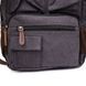 Unisex textile travel backpack Vintage 20617 Graphite 20617 фото 6