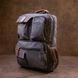 Unisex textile travel backpack Vintage 20617 Graphite 20617 фото 7