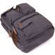 Unisex textile travel backpack Vintage 20617 Graphite 20617 фото 3