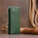 Вертикальный кошелек на кнопке унисекс ST Leather 19207 Зеленый 19207 фото 9